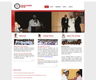 Kwaraconokeode.com.ng(College of Nursing Oke) Screenshot