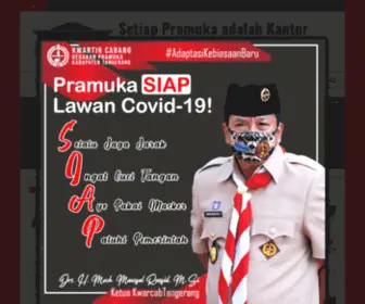 Kwarcabtangerang.or.id(Setiap Pramuka Adalah Kantor Berita) Screenshot