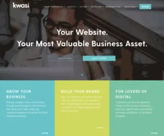 Kwasi.com(Digital Transformation Adelaide) Screenshot