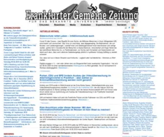 Kwassl.net(Frankfurter Gemeine Zeitung) Screenshot