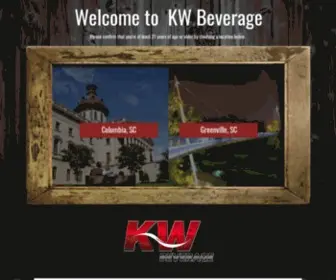 Kwbeverage.com(KW Beverage) Screenshot