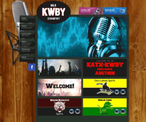 KWByradio.com(KWBY 98.5) Screenshot