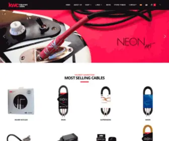 Kwcables.com(Instrument Cables) Screenshot
