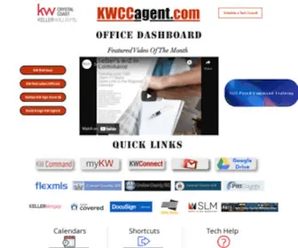 KWccagent.com(KWCC Dashboard) Screenshot