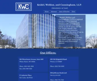 KWCLLP.com(White Plains Attorneys at Law) Screenshot