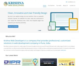 KWD.co.in(Krishna Web Developers) Screenshot