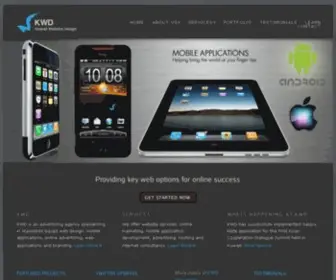 KWD.com.kw(Web and Apps Development Company) Screenshot