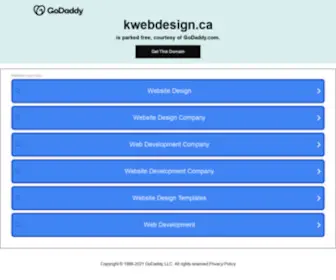 Kwebdesign.ca(Get Mobile) Screenshot