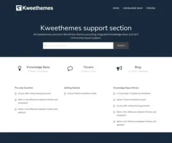 Kweethemes.com(Home) Screenshot