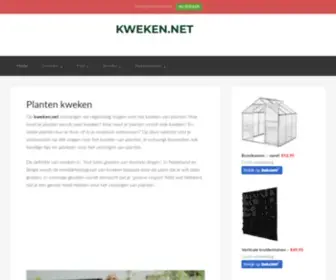 Kweken.net(Planten kweken) Screenshot