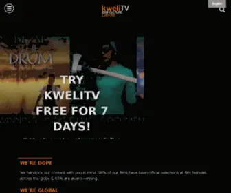 Kweli.tv(KweliTV \\ kweli \ TV \\ Our Culture) Screenshot