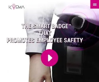 Kwema.co(The Kwema Smart Badge for Employee Safety) Screenshot