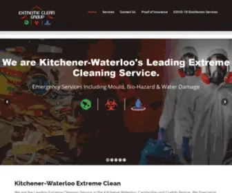Kwextremeclean.com(Kitchener-Waterloo Extreme Clean) Screenshot