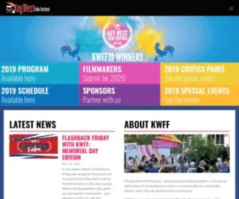 Kwfilmfest.com(Key West Film Festival) Screenshot