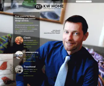 Kwhome.net(Your interior design and fine furnishings resource) Screenshot