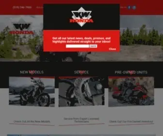 Kwhonda.com(KW Honda in Waterloo ON) Screenshot