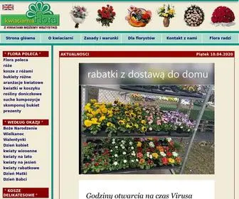 Kwiaciarniaflora.com.pl(Kwiaciarnia Flora w Warszawie) Screenshot