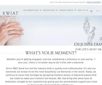 Kwiat.com(Diamond Engagement Rings) Screenshot