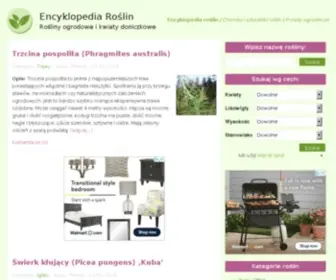 Kwiaty-Ogrody.pl(Encyklopedia Roślin) Screenshot