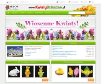 Kwiatysztuczne.pl(Faktor) Screenshot