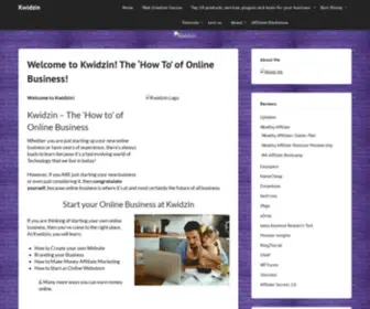 Kwidzin.org(The Online Business University) Screenshot