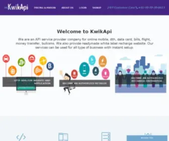Kwikapi.com(Best recharge api provider) Screenshot