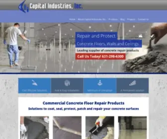 Kwikbond.com(Industrial & Commercial Concrete Floor Repair Products) Screenshot