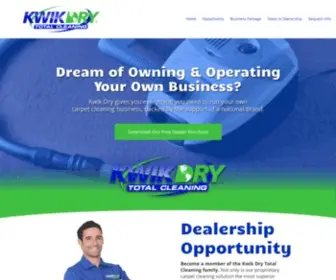Kwikdry.com(Kwik Dry Total Cleaning) Screenshot
