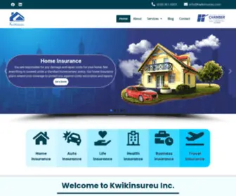 Kwikinsureu.com(Home) Screenshot