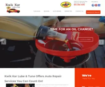 Kwikkaroftn.com(Kwik Kar Lube & Tune) Screenshot