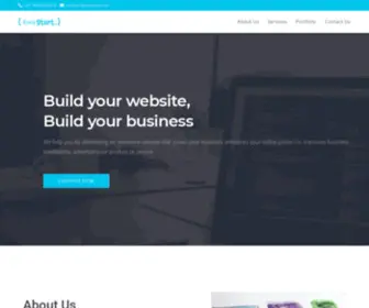 Kwikstart.in(Website Development) Screenshot