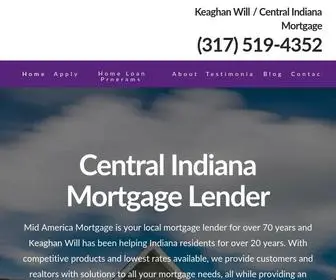 Kwillmortgage.com(Mid America Mortgage) Screenshot