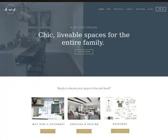 Kwilsondesign.org(K WILSON DESIGN) Screenshot
