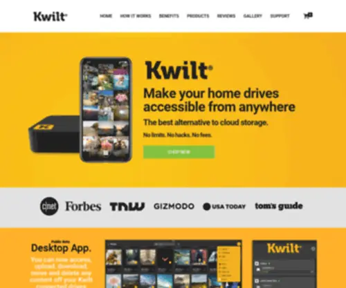 Kwiltshoebox.com(Kwilt®) Screenshot