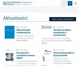 KwintesencJa.com.pl(Wydawnictwo Kwintesencja) Screenshot