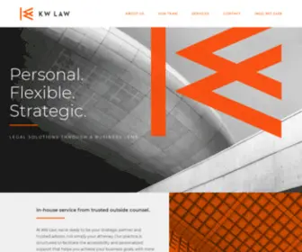 Kwlaw.co(KW Law) Screenshot