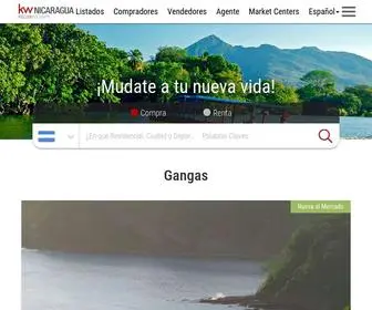 Kwnicaragua.com(KW Nicaragua) Screenshot