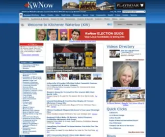 Kwnow.ca(KW Now( Kitchener Waterloo)) Screenshot