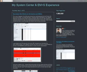 Kwokhau.com(My System Center & EM) Screenshot