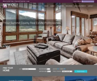 Kwolfrealestate.com(Locals Choice for Breckenridge Real Estate) Screenshot