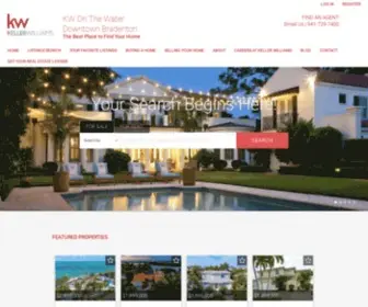 Kwonthewater.com(Keller Williams) Screenshot