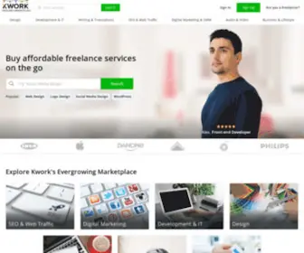 Kwork.com(Shop freelance services with confidence on Kwork) Screenshot
