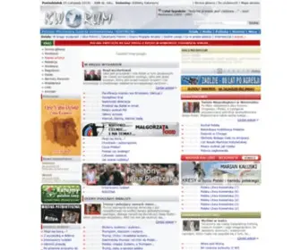 Kworum.com.pl(Polsko-Polonijna Gazeta Internetowa) Screenshot