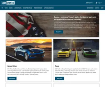 Kwparts.com(KW Parts) Screenshot