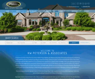 Kwpeterson.com(Michigan luxury properties & homes for sale) Screenshot