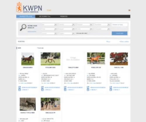 KWPN-Namarketplace.net(IIS7) Screenshot