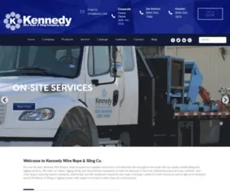 KWRS.com(Kennedy Wire Rope & Sling Company) Screenshot