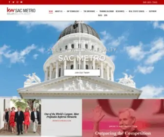 Kwsacmetro.com(Keller Williams Realty Sacramento Metro) Screenshot