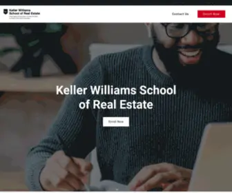 KWSchoolofrealestate.com(Keller Williams School of Real Estate) Screenshot