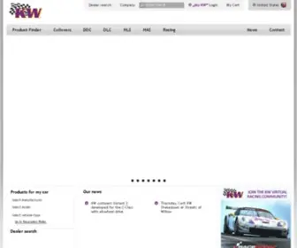 Kwsuspensions.de(KW suspensions) Screenshot